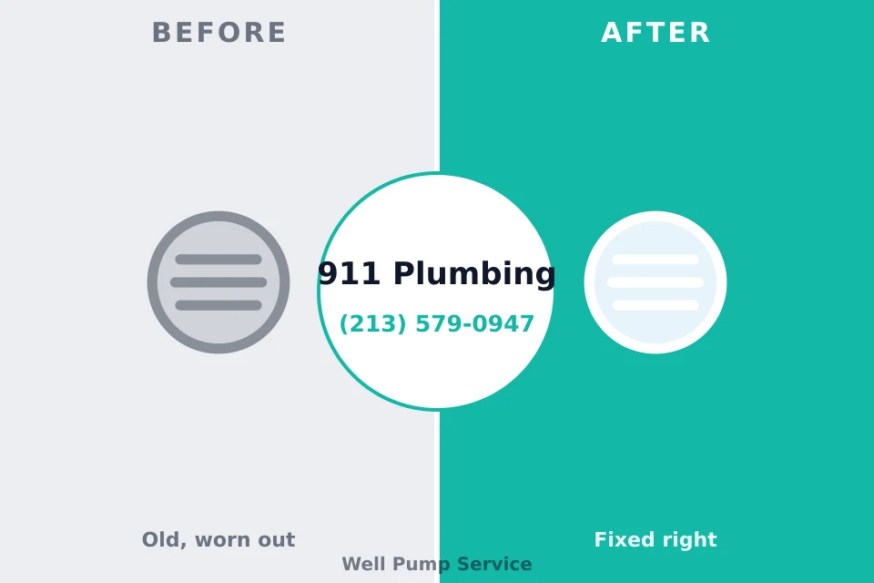 Before and after: plumbing repair Carlton, OR